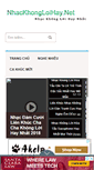 Mobile Screenshot of nhackhongloihay.net